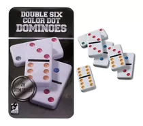 Jogo De Domino Na Lata - Caixa De Metal Super Luxo Maré