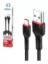 Cabo Micro-usb V8 Turbo 2.4a 1 Metroscarregar Celular Dados