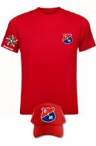 Camiseta Dim Medellin Serie Red Obsequio Gorra 