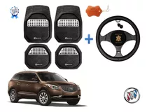 Tapetes 3d Logo Buick + Cubre Volante Enclave 2013 A 2017