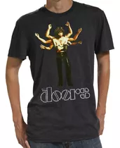 Playera Camiseta The Doors Retro Jim Morrison Mandala Unisex