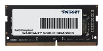 Memoria Ram 8gb Ddr4 2400mhz Pc4-19200 Sodimm Patriot