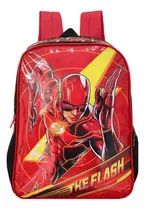 Mochila De Costas Luxcel The Flash Vermelho Tamanho Único