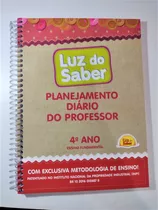 Luz Do Saber Planejamento Diário Professor 4º Ano Fundamental Frete Grátis Agenda