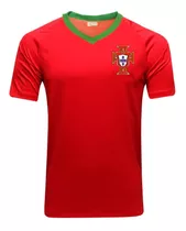 Camisa Seleção Portugal Personalizada Camiseta Futebol