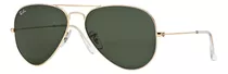 Anteojos De Sol Rayban Aviator Rb3025 Talle X-large 62-14mm