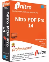 Licencia Nitro Pdf Pro V14 Editor De Pdf Similar A Acrobat