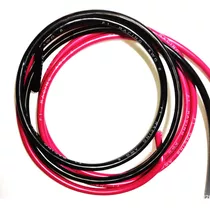 Cable Bateria Automotriz 6 Awg Rollo 2 Mts Cobre 100% 115amp