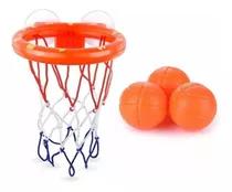 Cesta Basquete Banho Ventosa Brinquedo Bebe Bola