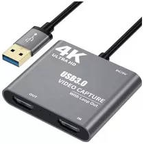 Capturadora De Video Hdmi 4k A Usb 3.0 Zoom Celular Gamer