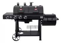 Char-griller 3070 4 Burner Grill Smoker Bbq Gas & Charcoal