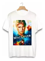 Camiseta Macgyver Série Perigo Profissão Poliester