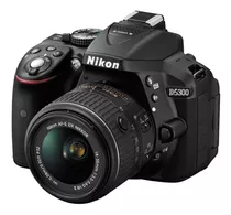  Nikon Kit D5300 + Lente 18-55mm Vr Dslr Color  Negro