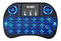 Mini Teclado Inalambrico Touchpad Iluminado Smart Tv Box Ñ 