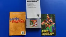 Juego Cassette Banjo Kazooie Nintendo 64 Con Manual