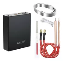 Estação De Solda Ponto Portatil Para Bateria Wylie Cor Preto 110v/220v