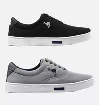 Kit 2 Pares De Sapatenis Masculino Polo Joy Tenis Promoção