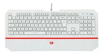 Teclado Gamer Redragon Karura 2 - Abnt2 - Branco - K502w-n