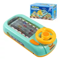 Juego Carreras De Auto Simulador Con Volante Sonido Clicshop