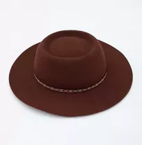 Sombrero Pampa Paño Ala 8 Cm 