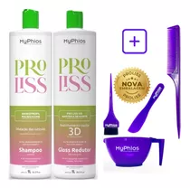  Kit Escova Progressiva 1 Litro Proliss Zero Formol My Phios