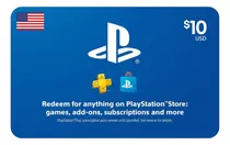 Tarjeta Psn Eeuu (código Digital)