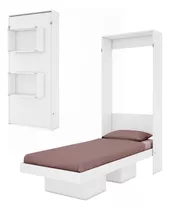 Cama Repisa Articulable Rebate 2 Plazas Multifuncion Mueble 