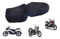 Funda Malla Mesh Doble Asiento Rs As Ns, Fz2.0 250z  Moto