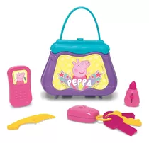 Brinquedo Minha Primeira Bolsinha Peppa Pig Rosa Elka 937