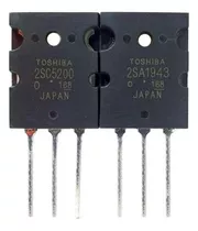 Pack X5 Par Transistor 2sa1943 1943 Y 2sc5200 5200