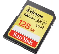 Memoria Sandisk Sd 128 Gb Clase 10 Extreme Plus 90mbs