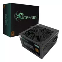 Fonte Gamer Draxen 500w 80 Plus Bronze Pfc Ativo Dn500