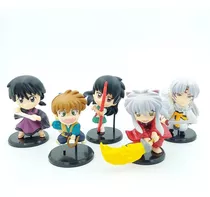 Set De 5 Figuras Inuyasha M2 Anime De Colección