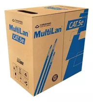 Cable Utp Cat.5e Multilan 100%cobre