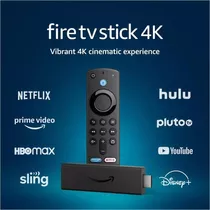 Amazon Fire 4 K Stick + T V Control Remote Tienda Gameworld