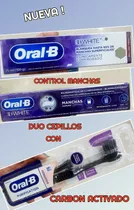 Crema Dental Anti Manchas 0ral-b.+ 2 Cepillos Oral-b