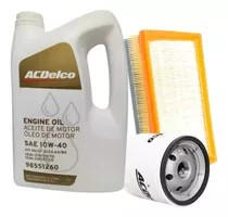 Kit Filtros + Aceite Acdelco Semi Chevrolet Prisma 3c