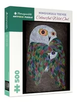 Quebra-cabeça Importado Puzzle Pomegranate Wild Owl 500 Pçs