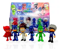 Muñecos Heroes En Pijamas Pjmasks X 6 Regalo Juguetes!