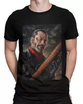 Camiseta Blusa Algodão The Walking Dead Serie Negan Lucille