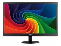 Monitor Aoc E1670swu Led 15.6  Preto 100v/240v