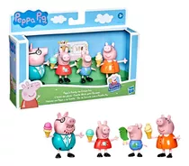 Peppa Pig Y Su Familia Set Con 4 Figuras Teletiendauy