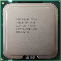 Procesador Intel Pentium E6300 2 Núcleos/2.80ghz/2mb/775