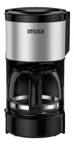 Cafetera Imusa 6tazas Perfecta Inox Negro