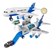 Avião Aircraft Transportador De Carros Com 6 Carrinhos 