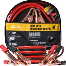 Cabo Chupeta Carregador Bateria 1200amp Carro Caminhao Moto