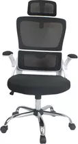 Silla Presidencial Oxford Blanco-negro