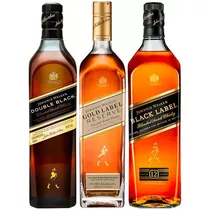 Johnny Walker Black Label Whisky Etiqueta Dorada Doble Black