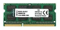 Memoria Kingston Notebook Ddr3 4gb 12800 Kvr16s11/4 Nfe Nova