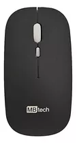 Mouse Óptico Sem Fio Recarregável 3200dpis Mbtech Mb54325